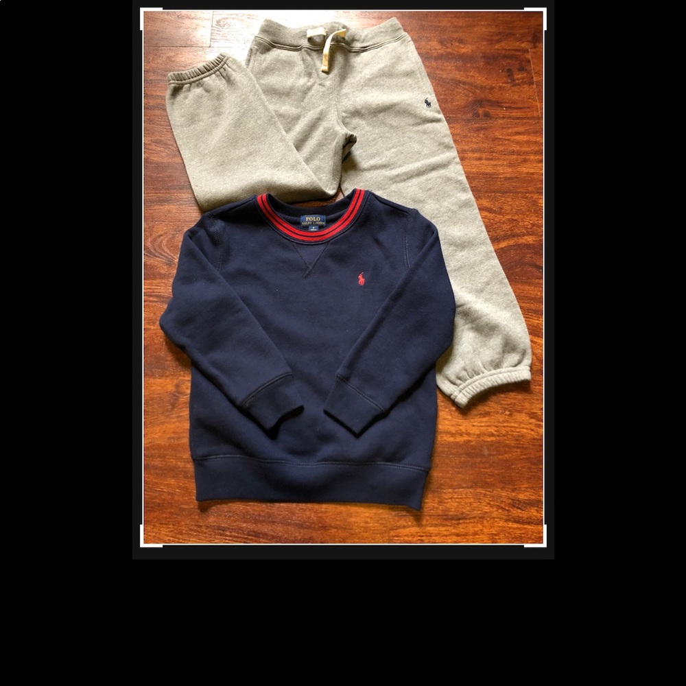 💯 Authentic Ralph Lauren Polo Set. Top & Bottom